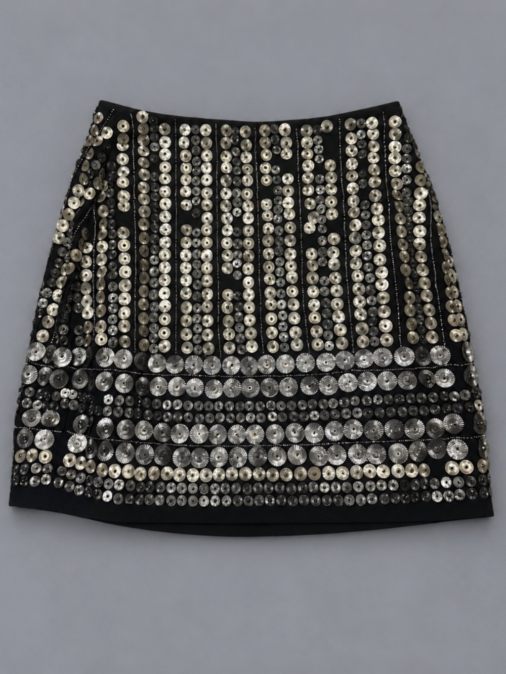 Nasty Gal Embellished Sequin Mini Skirt – Size 4